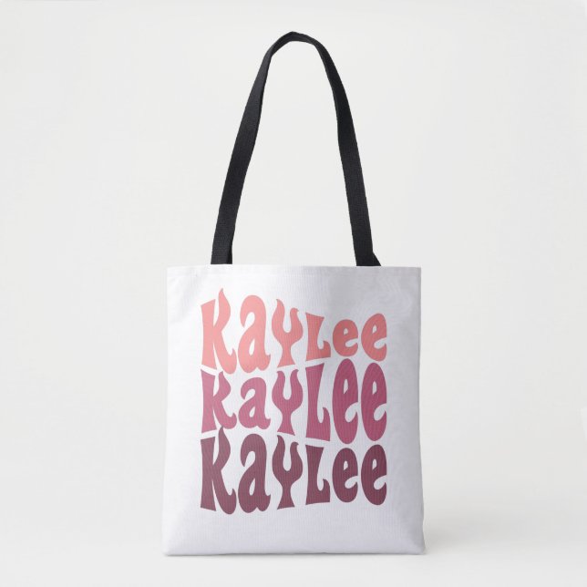 Bolso De Tela Kaylee Name Personalized Gift (Anverso)
