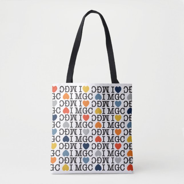 Bolso De Tela Kean MGC Design Studio (Anverso)
