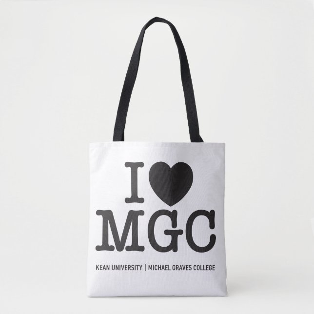 Bolso De Tela Kean MGC Michael Graves College (Anverso)