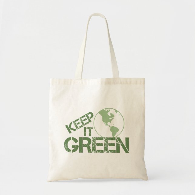 Bolso De Tela keepitgreen (Frente)