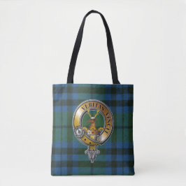 Bolso De Tela Keith Tartan & Badge