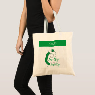 Bolso De Tela Kelly Green Siento Que Soy Típico, Oh Tan Cuidados