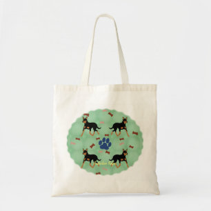 Bolso De Tela Kelpie australiano