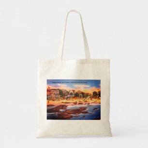 Bolso De Tela Kennebunk Beach, Maine Vintage Cottages Photo