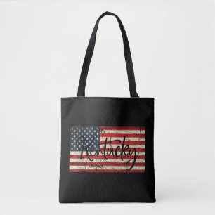 Bolso De Tela Kentucky USA Map Stars