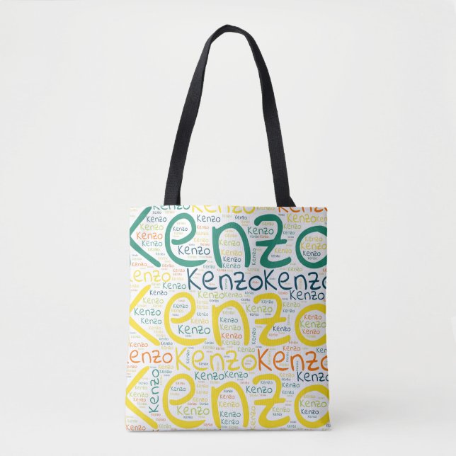 Bolso De Tela Kenzo (Anverso)