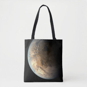 Bolso De Tela Kepler-186f Orbitando Una Estrella Distante.