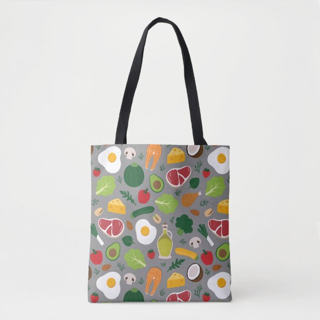 Bolso De Tela Keto (Anverso)