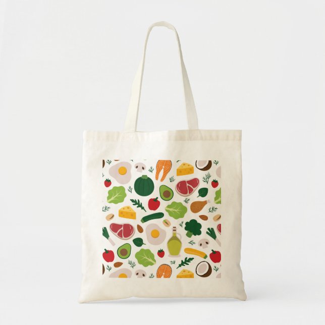 Bolso De Tela Keto (Frente)