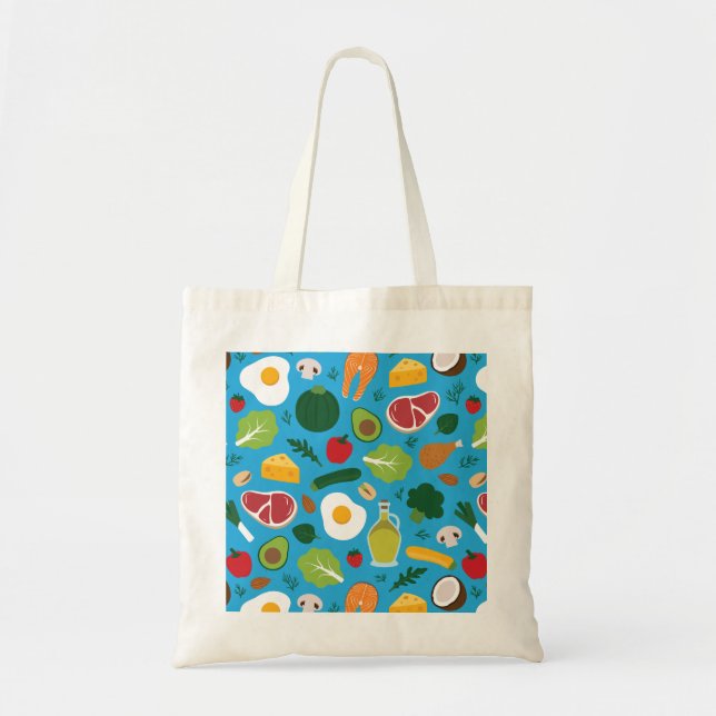 Bolso De Tela Keto Tote Bag (Frente)