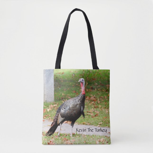 Bolso De Tela Kevin The Turkey - Old Wethersfield , CT (2 lados) (Anverso)