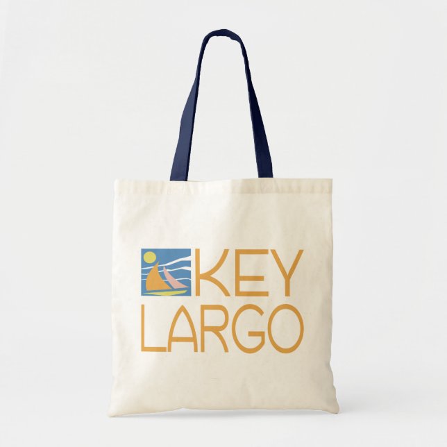 Bolso De Tela Key Largo (Frente)