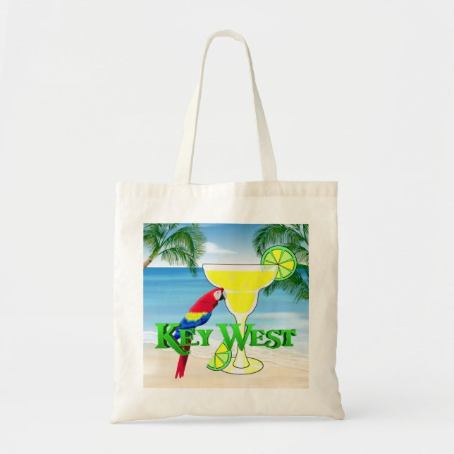 Bolso De Tela Key West Margarita (Frente)