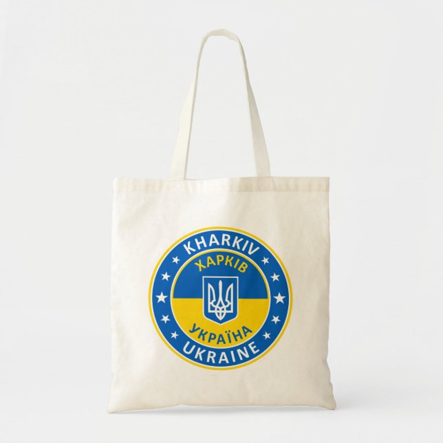 Bolso De Tela Kharkiv Ucrania (Frente)
