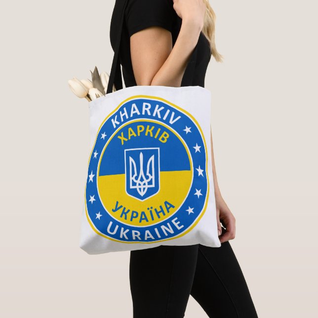 Bolso De Tela Kharkiv Ucrania (Detalle)