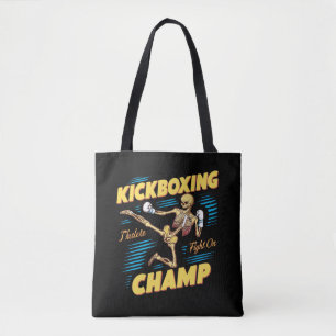 Bolso De Tela Kickboxing Champ