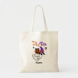 Bolso De Tela Kids Personalised Halloween Trick or Treat 