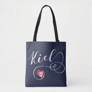 Bolso De Tela Kiel Heart Grocery Bag, Alemania
