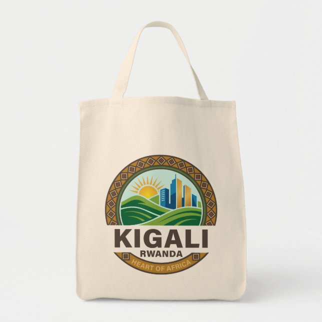 Bolso De Tela Kigali Rwanda Africa (Frente)