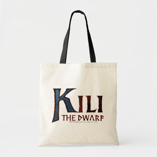 Bolso De Tela KILI THE DWARF™ Name (Frente)