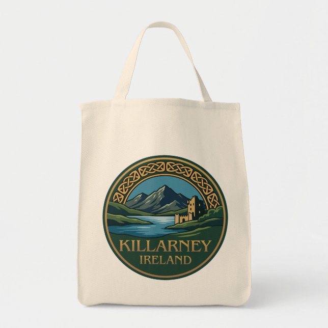 Bolso De Tela Killarney Irlanda (Frente)