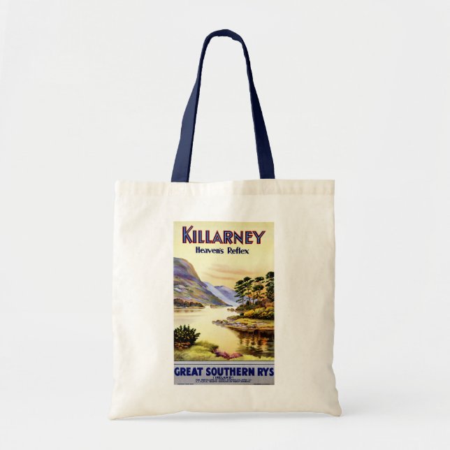 Bolso De Tela Killarney Irlanda (Frente)