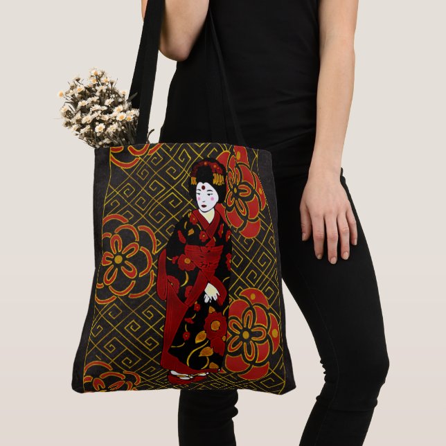 Bolso De Tela Kimono (Detalle)