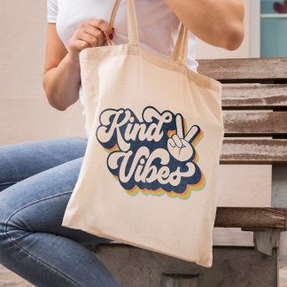 Bolso De Tela Kind Vibes Retro