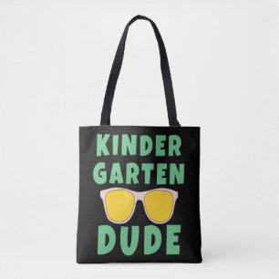BOLSO DE TELA KINDERGARTEN DUDE