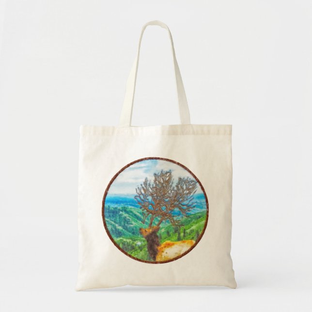 Bolso De Tela King Cervus (Frente)