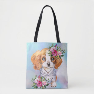 Bolso De Tela King Charles Cavalier Tote Bag