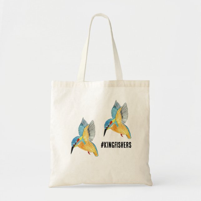 Bolso De Tela Kingfisher (Frente)