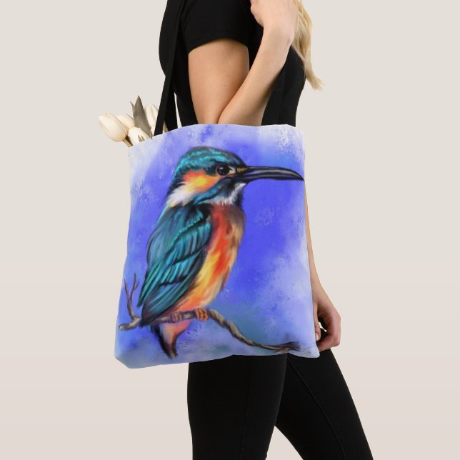 Bolso De Tela Kingfisher ote Bag (Detalle)