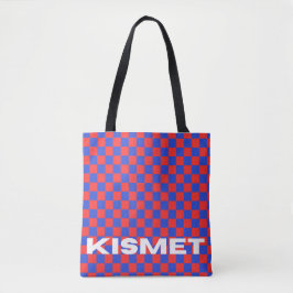 Bolso De Tela Kismet Checkmate