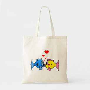 BOLSO DE TELA KISSING FISH