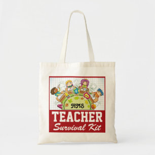 Bolso De Tela Kit de supervivencia del profesorado - SRF