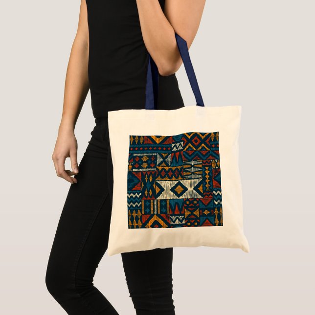 Bolso De Tela Kitengue Africa (Anverso (producto))
