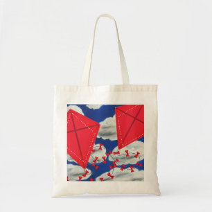 Bolso De Tela Kites y Klouds