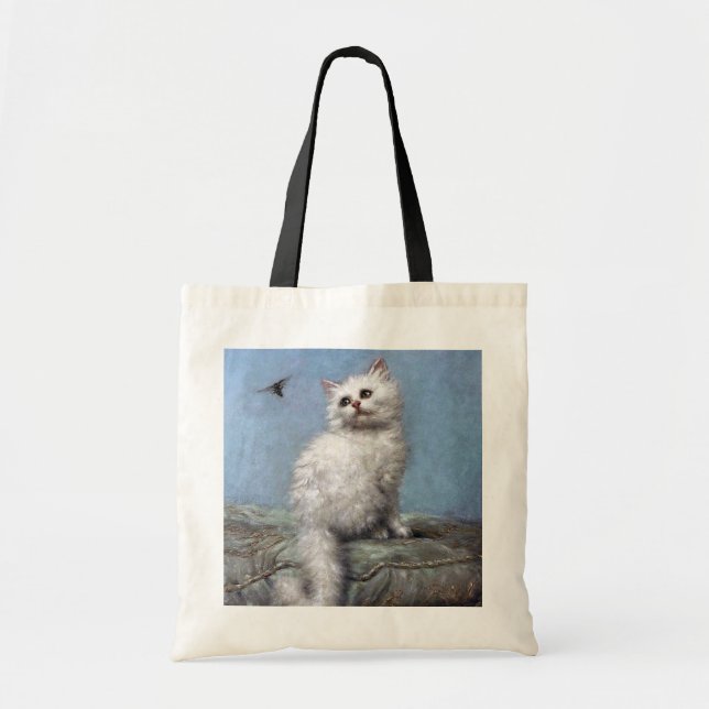 Bolso De Tela Kitten y Bee, Carl Kahler (Frente)