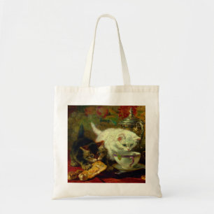 Bolso De Tela Kittens Tea Fiesta