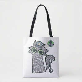 Bolso De Tela Kitty Cop – Proteger y Servir