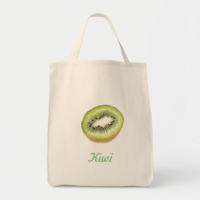 Bolso De Tela Kiwi (Frente)