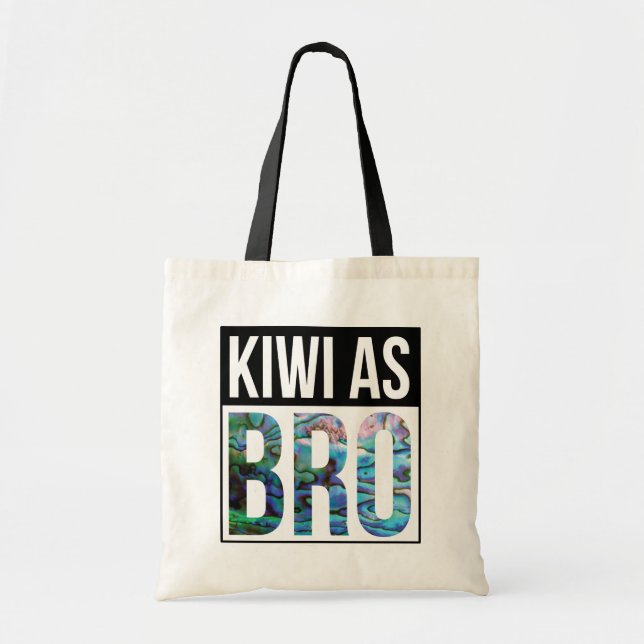 BOLSO DE TELA KIWI AS BRO (Frente)