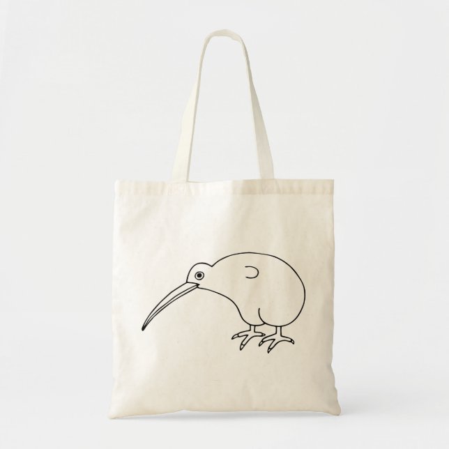 Bolso De Tela Kiwi Bird (Frente)