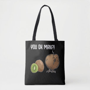 Bolso De Tela Kiwi Chiste animal de harina de aves