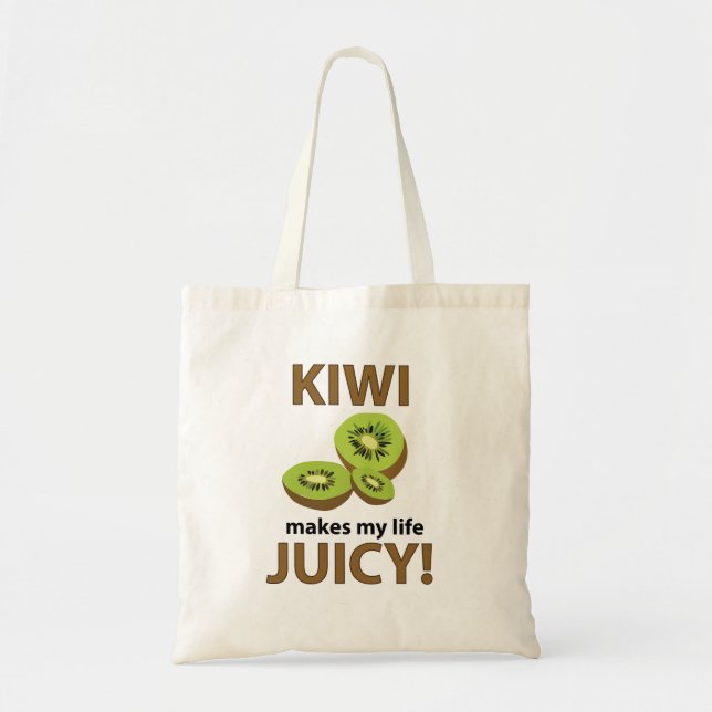 Bolso De Tela Kiwi Fruit (Frente)