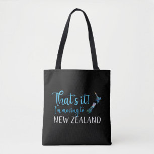 BOLSO DE TELA KIWI SE TRASLADA A NUEVA ZELANDIA PAUA