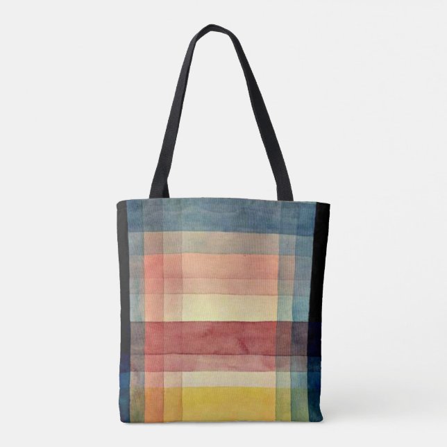Bolso De Tela Klee - Arquitectura de la gran llanura (Reverso)