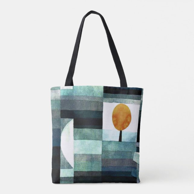 Bolso De Tela Klee - El mensajero de otoño (Reverso)