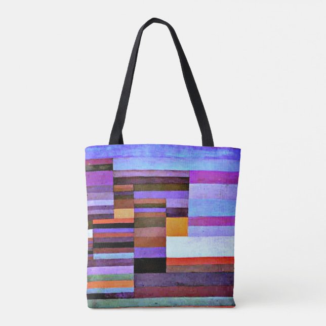 Bolso De Tela Klee - Fuego por la noche (Reverso)